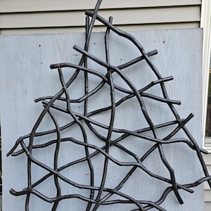 Entwined Branch Wall Sculpture Look Like Resin Unusual Unique Hanging Artistic  NOT 1.00 SHIPPING  1280