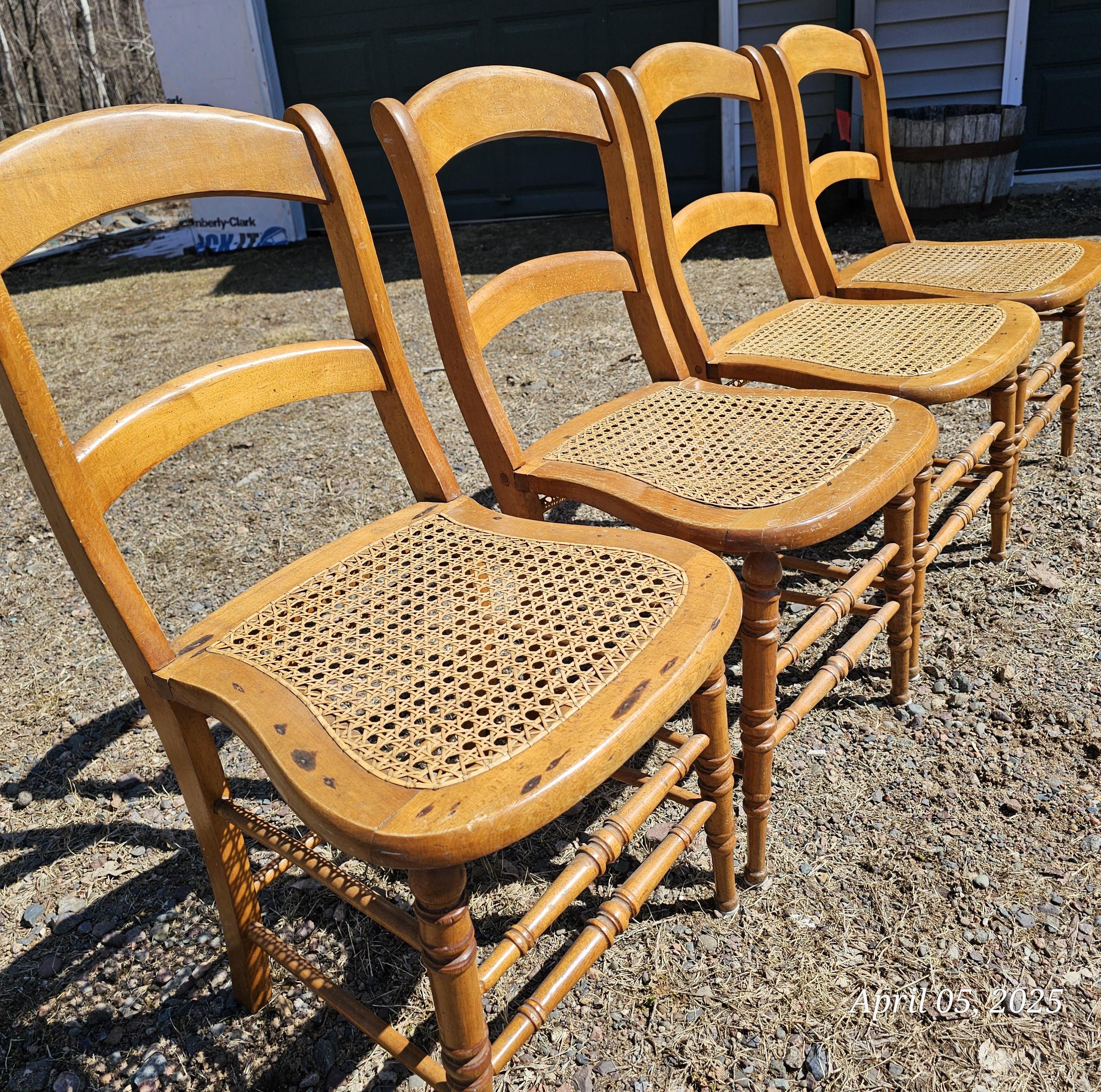 Cane Dining Chairs