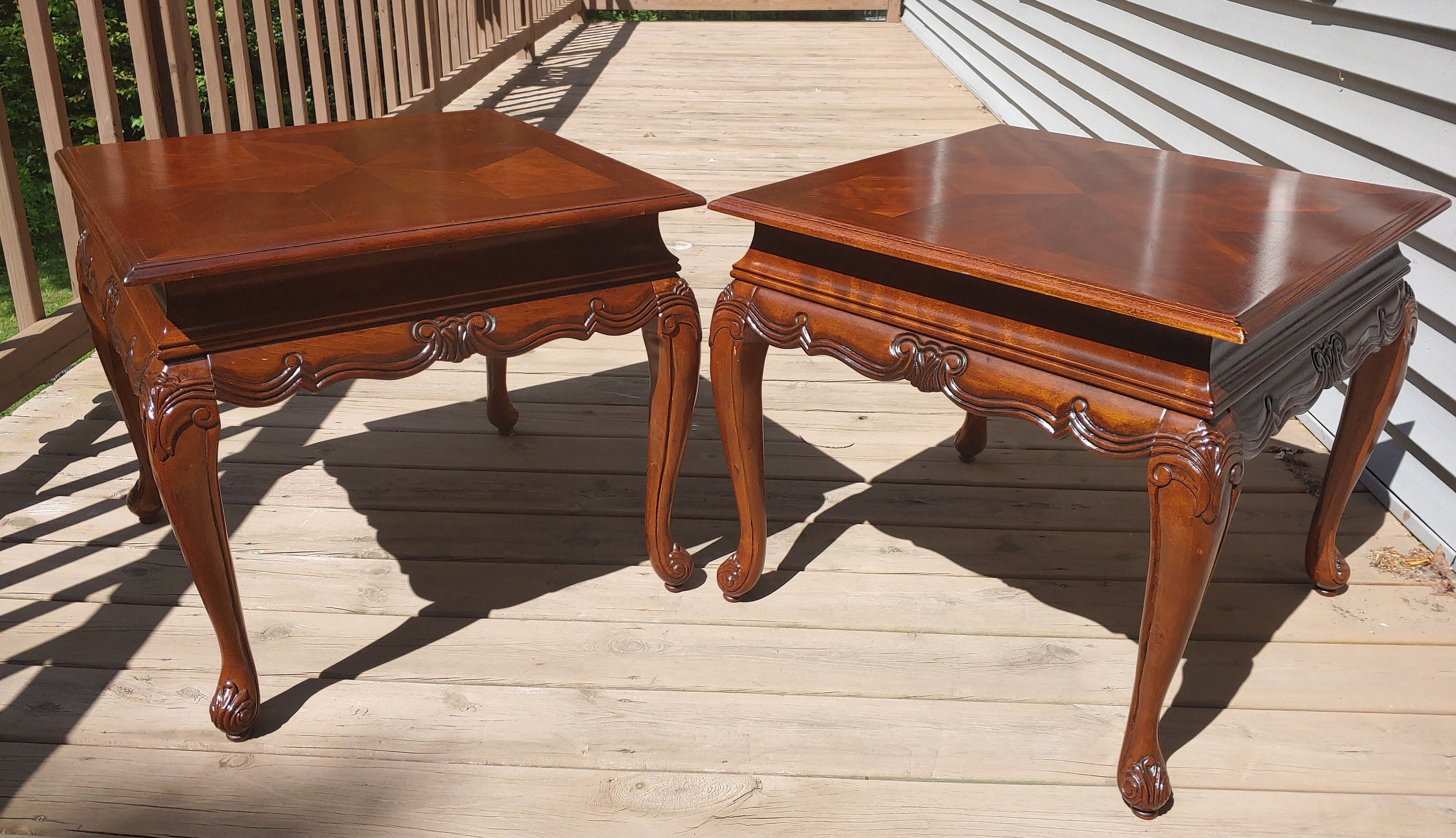 Ornate end table discount