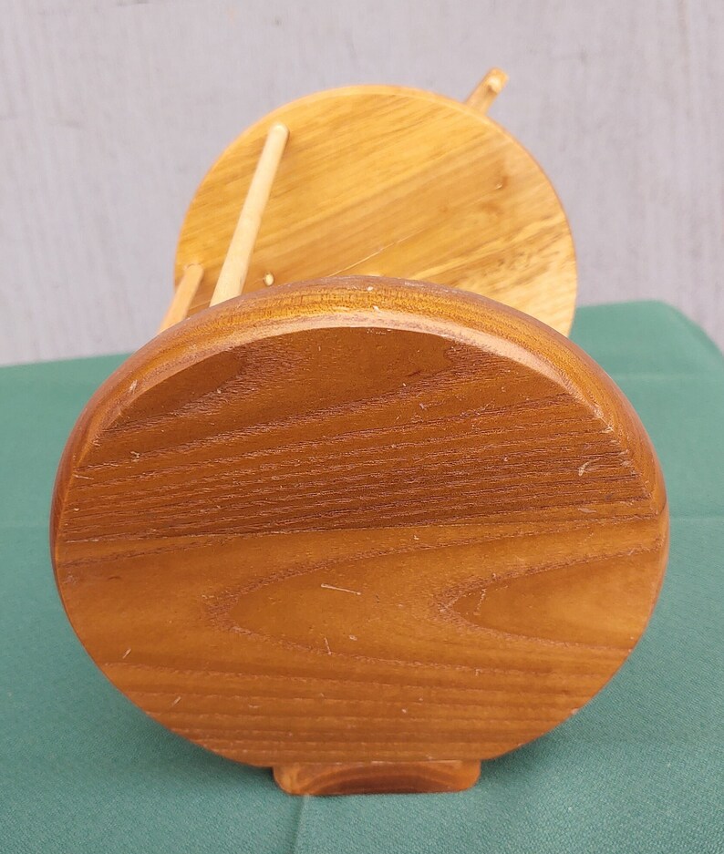 Vintage Fishing Reel Toilet Paper Holder Wood Rustic Bathroom, Outhouse