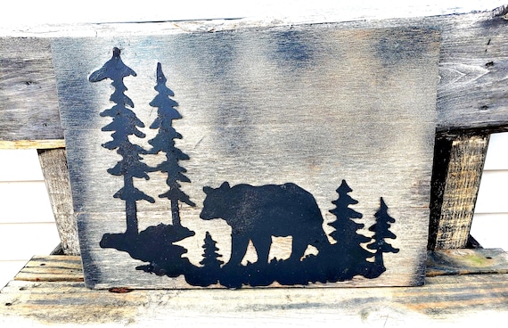 小物入れ Hi Bear Wood Wall Art by beccatapert Hi Bear Wood Wall Art by beccatapert 【公式通販】