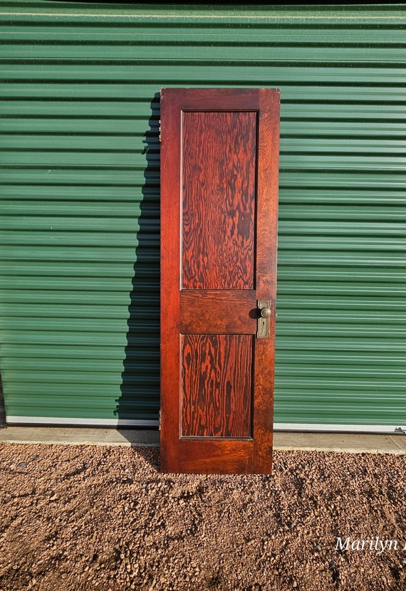 Vintage Red Painted Tiger Panel - Horizontal Vintage Red Painted Tiger Panel - Horizontal