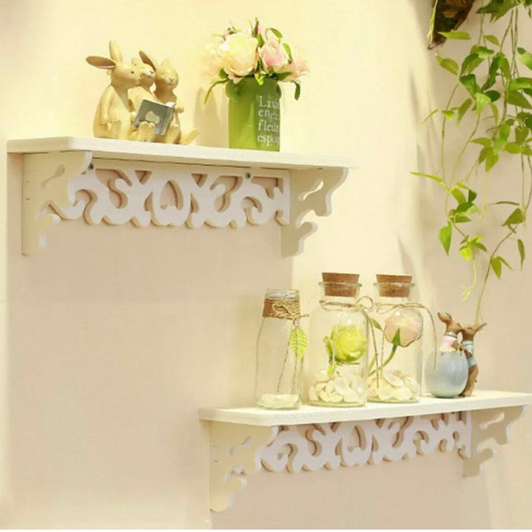 White Wall Shelf Etsy