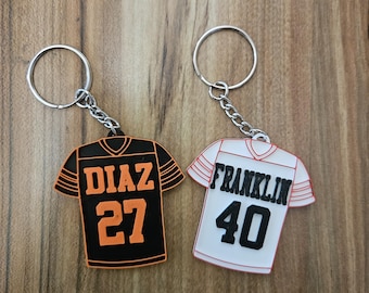 Etquetas Con Nombre De Fútbol Personalzadas, Etquetas Para Bolsos Y Llaveros De Fútbol