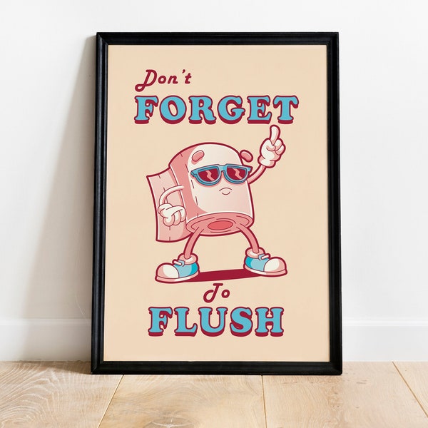 Retro Bathroom Decor - Etsy