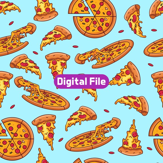 Pizza Slice Seamless Pattern Clipart Instant Download - Etsy Pizza Slice Seamless Pattern Clipart Instant Download - Etsy
