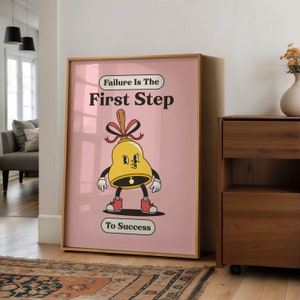 Retro Classroom Print, Colourful Growth Mindset Posters, Teacher Supplies, Instant Download Gallery Wall Set, Dopamine Decor, Children&#39;s Art