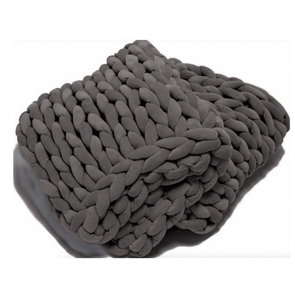 Chunky Knit Blanket Etsy Canada