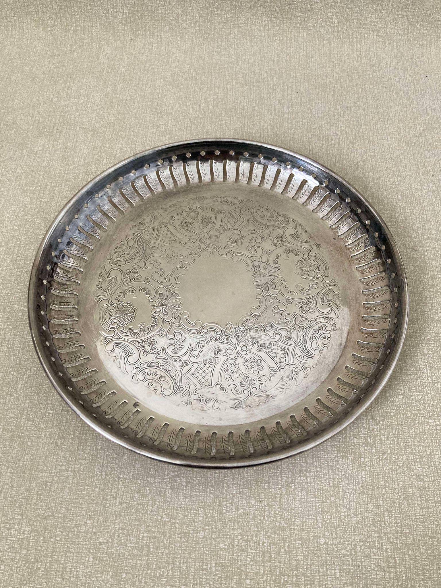 E.P. Copper Lead Mounts Marlboro Plate Silver Bowl - Morton Parker