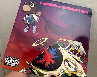 Kanye West Graduation 2LP Vinyl Limited Purple 12