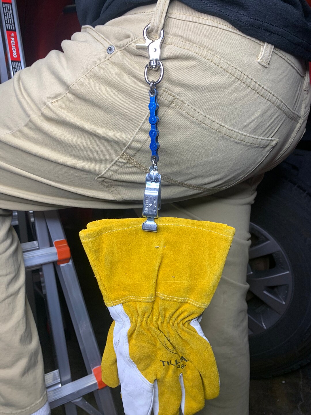 Heavy Duty Glove Clip Holder All Blue Color Etsy