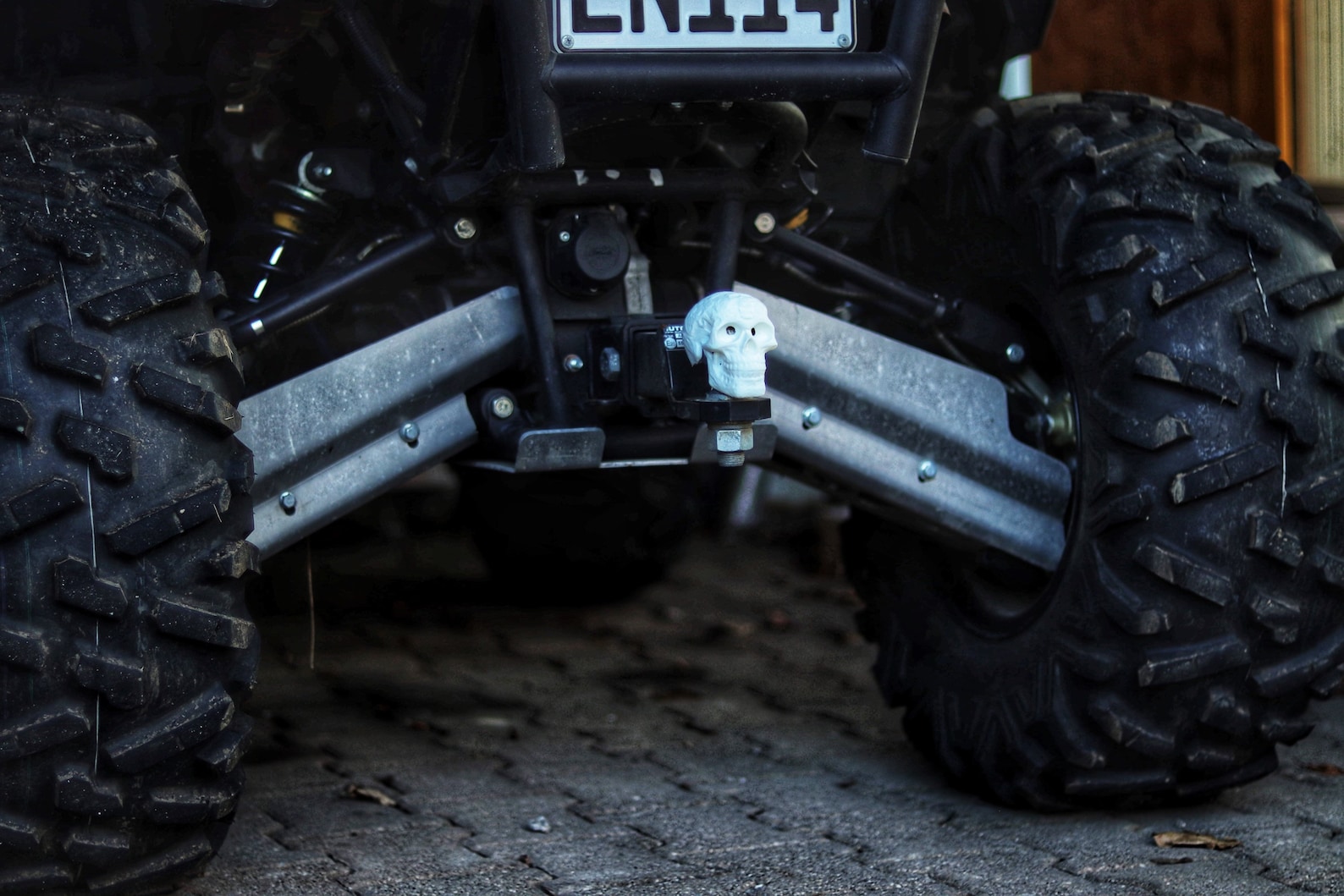 Skull Anhängerkupplungsabdeckung - Metall Design | Schutz Vor Schmutz Für Auto & LKW