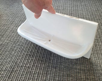 Vintage Mid-century ceramic tile soap dish.