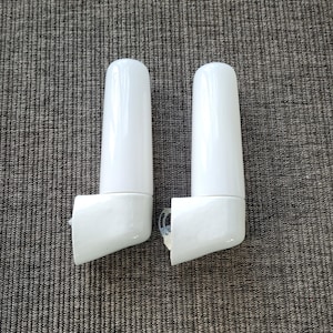 Rare space age vintage bathroom sconces, designed by Wilhelm Wagenfeld for Lindner GmbH in 1960&#39;s. Model 6061. Excellent condition.