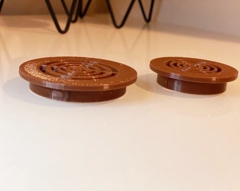 Reptile vivarium/terrarium/ vent/ air vent available in 12 colours! Ideal for wooden & PVC vivs! Available in different sizes! X4