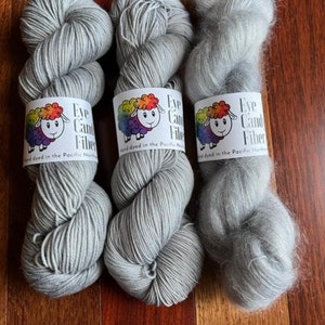 Storm Cloud hand-dyed yarn