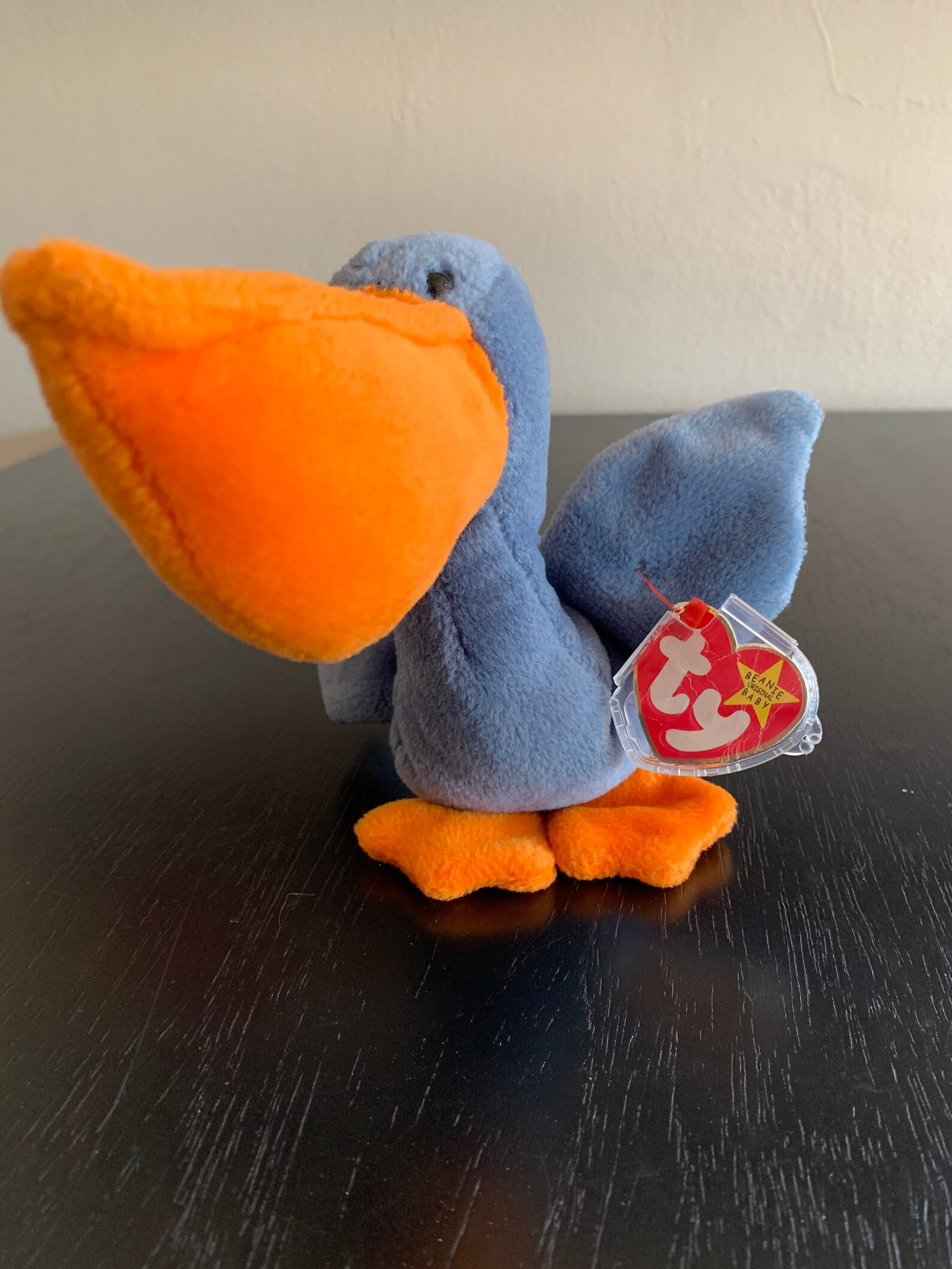 1996 Scoop the Pelican Ty Beanie Baby With Tag Etsy