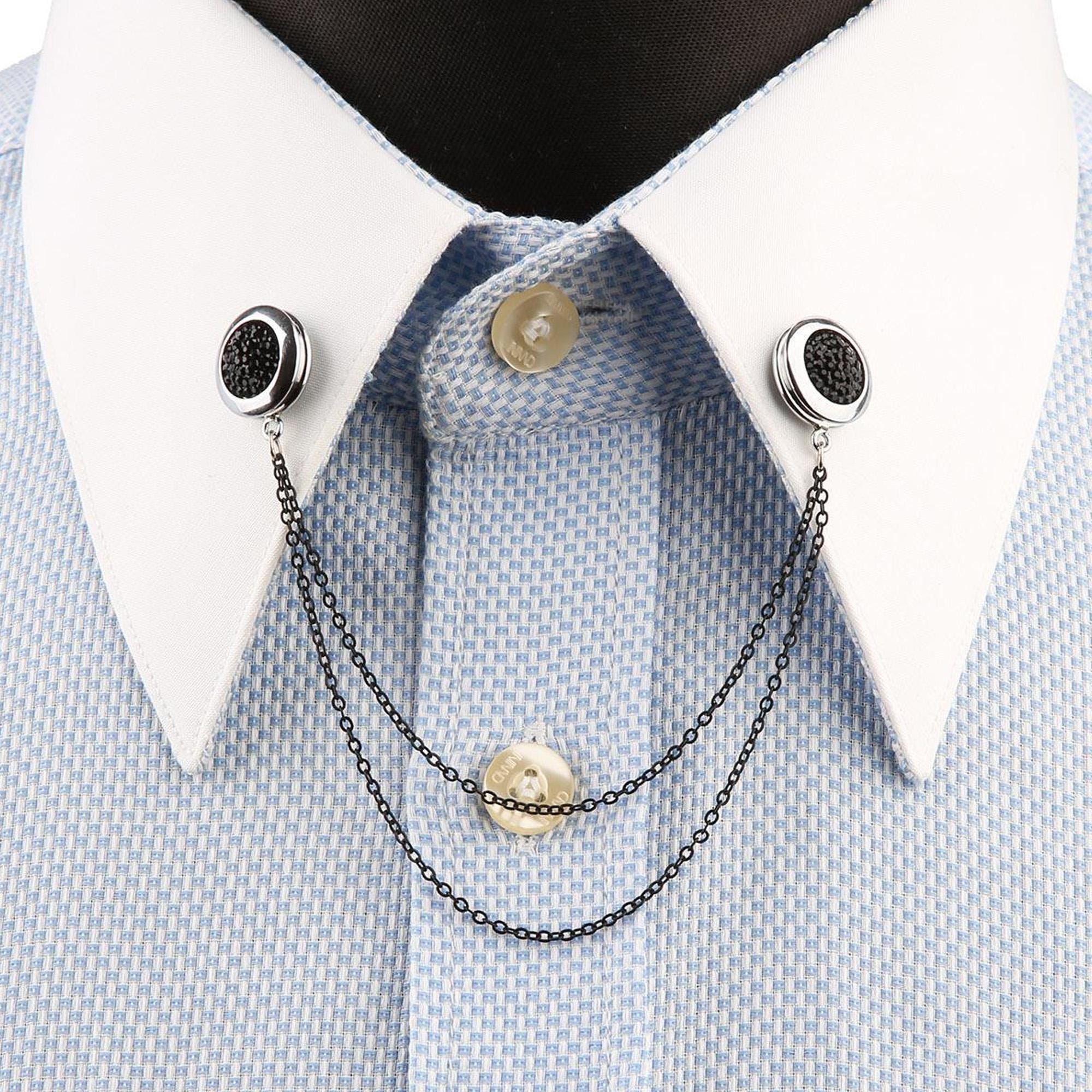 Shirt Collar Chain - Formal Shirt Accessory for Men Shirt Collar Chain - Formal Shirt Accessory for Men