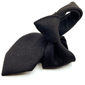Herrenkrawatte braun aus Wolle - klassische einfarbige Krawatte - elegante Business-Krawatte - Hochzeit, Büro & Geschenk für Ihn, Geschenk für Ihn