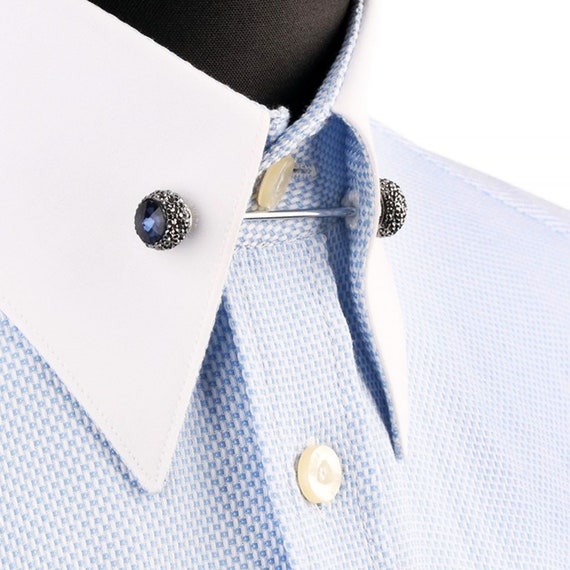 pin collar dress shirt