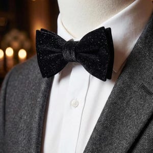 Papillon Regolabile Prelegato 14 Colori - Uomo Donna, Satinato, Perfetto Per Matrimoni E Feste
