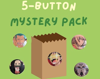 5 Button Mystery Pack