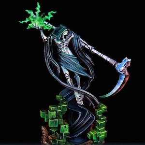Death Reaper (Two Sizes, 40mm/80mm Base) | Miniature Wargaming Kits (Den of Imagination)