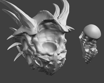 Torso Bits for Kitbashing Xeno-Dragons (Heads Included, Tail+Legs Bundles) | Tabletop Wargaming Bits