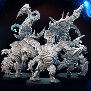 Cursed Changelings (5 Poses / 32mm Size) | Miniature Wargaming Models (WildMesh)