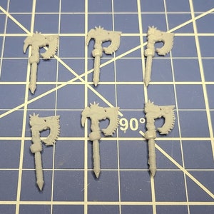 Auto-Choppers for Cyber Blackguards (6 Assorted Styles, 2 Sizes) | Tabletop Wargaming Bits