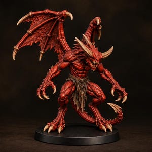 Ukkuja™ Stoneforged Imps (3 Scales, Fits 25-80mm Bases, Optional Wings, Custom Pose Requests) | Siffys Game™ Official Miniatures