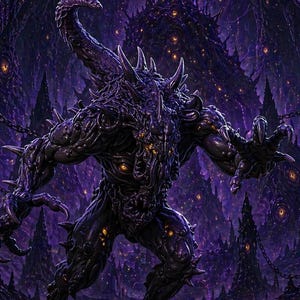 Hulking Voidcrushers (3 Poses / 40, 50, 60mm Sizes / Bundles) | Miniature Wargaming Models