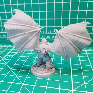 Infernal Wing Backpacks for Cyber Blackguards | Miniature Wargaming Bits (Wildmesh + EmanG)