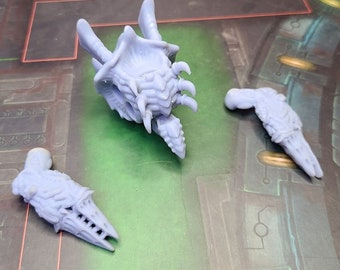 Double Adjoined Consuming Parasite Launcher (Max Dakka) | Tabletop Wargaming Bits