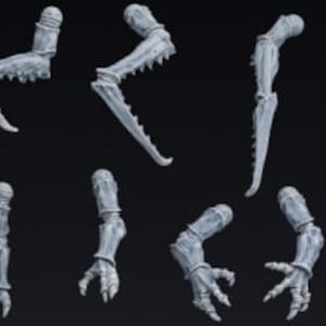 Arms and Talons for Xeno-Dragons | Miniature Wargaming Bits (RedBeardBits/Den of Imagination)