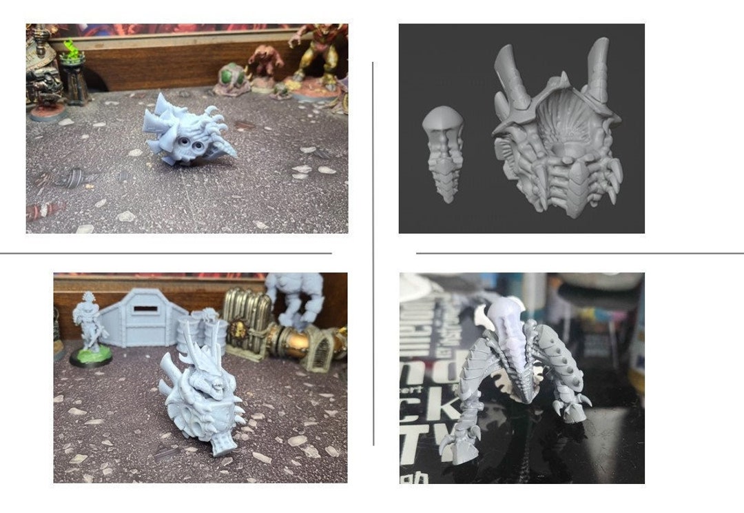 Miniatura de Demogorgon - miniaturas a escala reducida - miniaturas de DnD - juego de rol - miniatura de mesa - Dungeons and Dragons - D&D - México