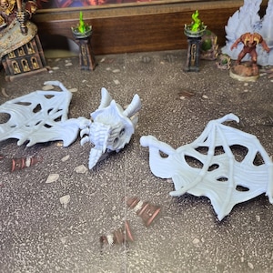 Dragon Wings for Kitbashing Xeno-Dragons | Tabletop Wargaming Bits