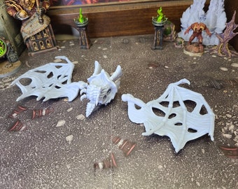 Dragon Wings for Kitbashing Xeno-Dragons | Tabletop Wargaming Bits