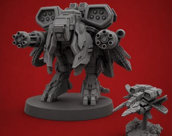 Interlock Adventure Mech (Fits 60-80mm Bases) | Tabletop Wargaming Miniatures