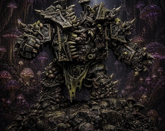 Fungal Machination (3x7 Arms / Loadout Options / Fits 60mm Base) | Miniature Wargaming Kits