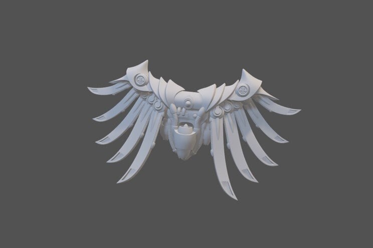 Valkyrie Kitbash Valkyrie-pattern Jetpacks (4 Styles / Fits 28-32mm Models) | Miniatures ...