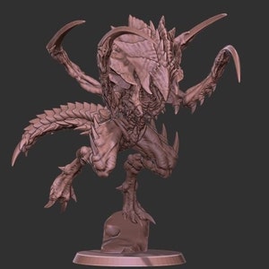 Xenoteras Warriors (Modular / 4 Poses / 50mm Size) | Miniatures Wargaming Kits (RedBeardBits)