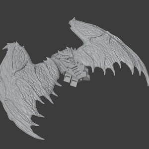 Dragon-Wing Backpacks for Cyber Paladins | Tabletop Wargaming Bits