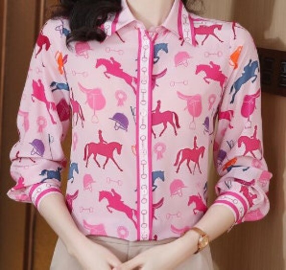 Blusas de online caballos