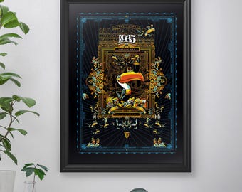 Guinness Girloy Ad Framed Poster: Retro Irish Pub Art