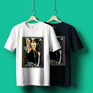 Camiseta Sinéad O'Connor | Camisetas de alta qualidade | Camisetas macias unissex premium | 100% algodão penteado orgânico ring spun | Impressão DTF