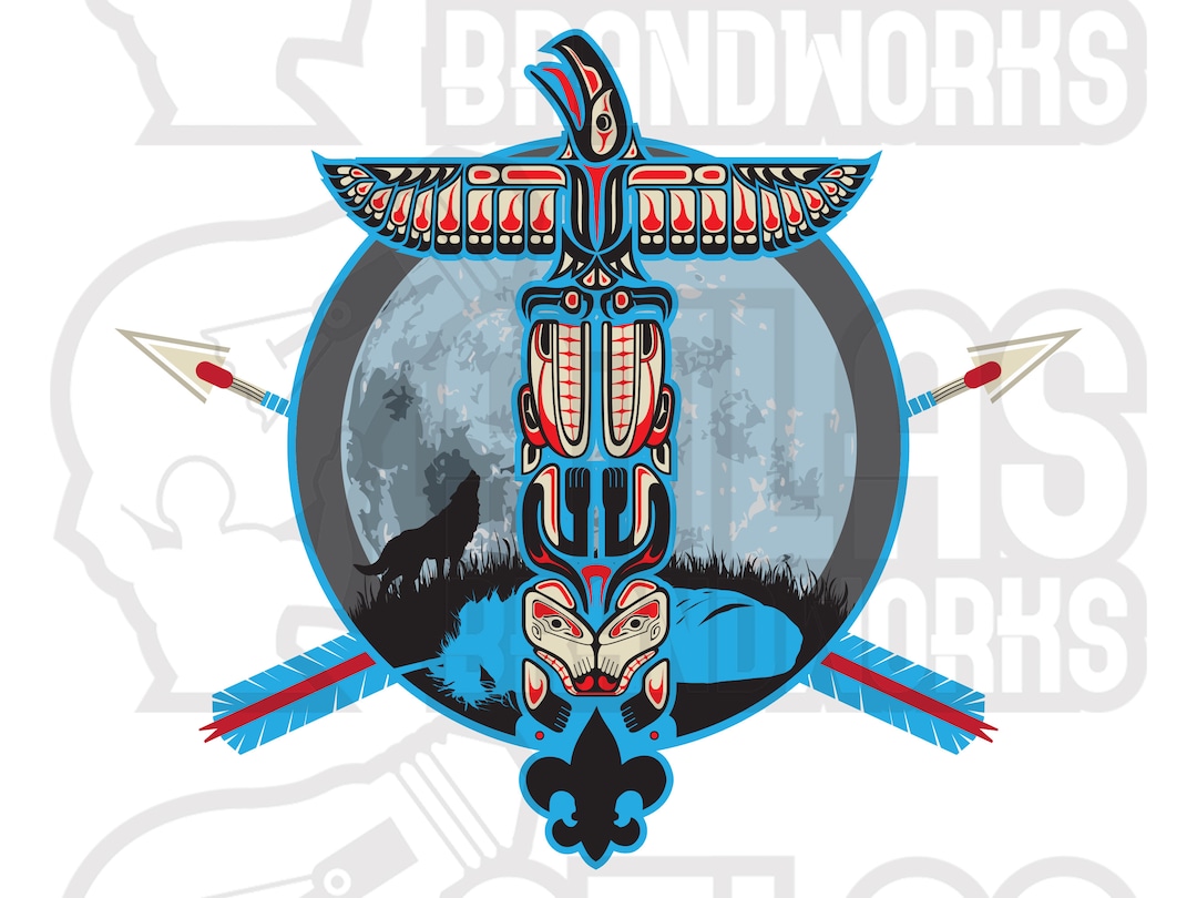 Boy Scouts Totem Native American Scouting Order of the Etsy
