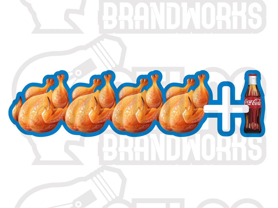 Blues Chicken, Blues Brothers, Movie, Four Fried Chickens and a Coke - Etsy