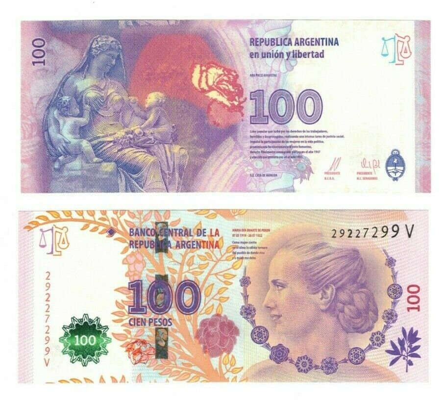 100 Pesos - Etsy