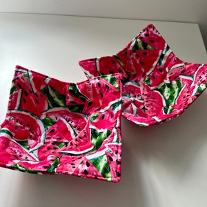 Microwave bowl cozies (set of 2)